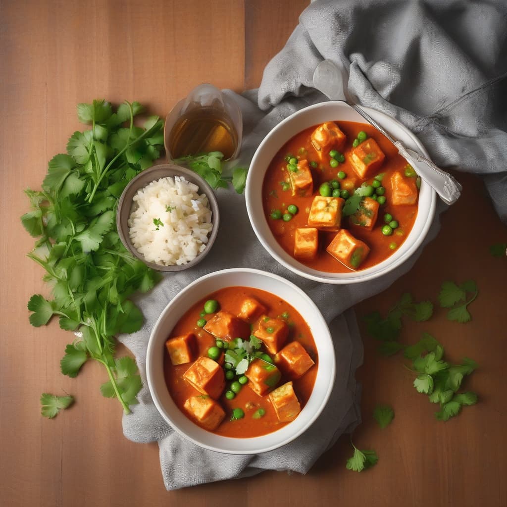 Matar paneer / Matar Paneer