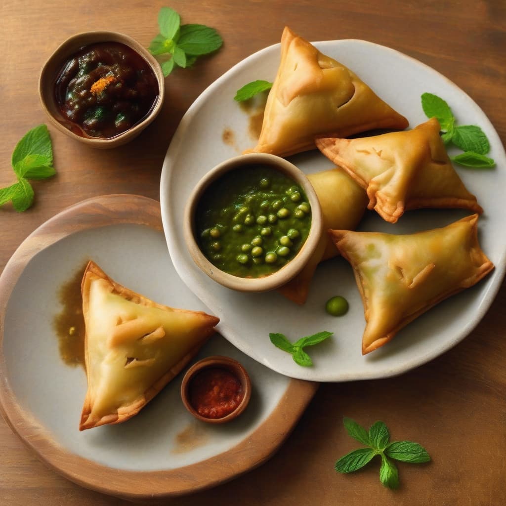 Samosa aux légumes / Vegetable Samosa